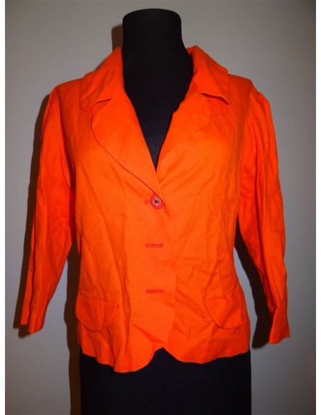 Sacou dama primavara portocaliu