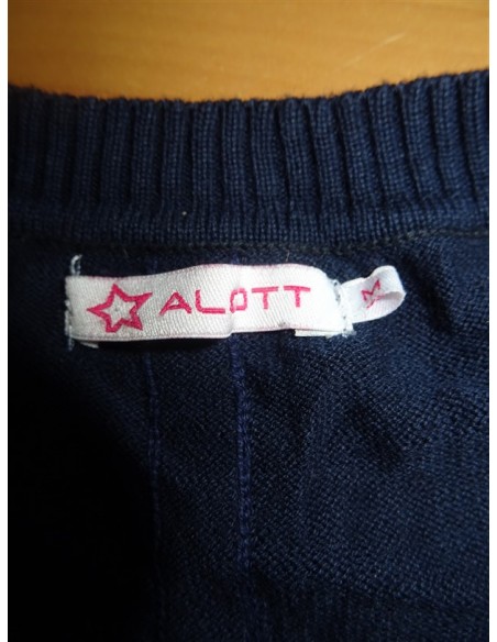 Pulover bleumaren maneca scurta dama Alott