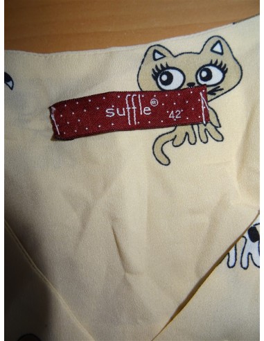 Bluza dama cu imprimeu pisicute Suffle