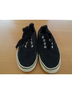 Tenisi negri unisex cu talpa alba 2