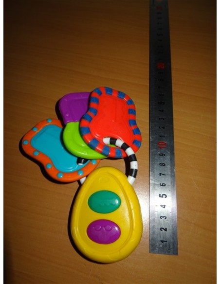 Chei de jucarie colorate pentru bebelusi