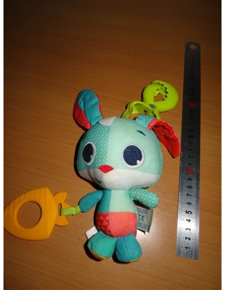 Jucarie Lamaze iepuras pentru carucior bebe