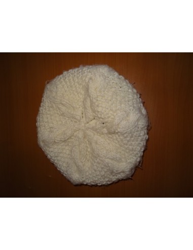 Basca crem dama tricotata