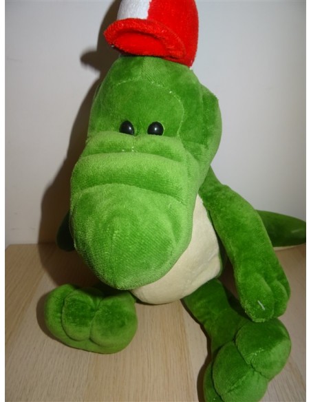 Jucarie plus copii dinozaur verde 54 cm