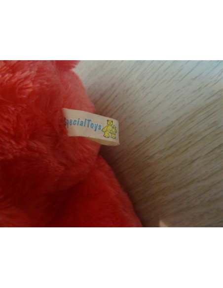 Ursulet plus rosu cu inimioara 19cm Special Toys