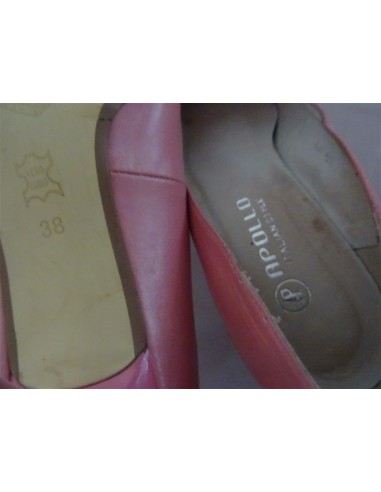 Pantof roz dama cu toc Apollo