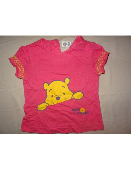 Tricou roz fetita Disney imprimeu Winnie the Pooh C&A