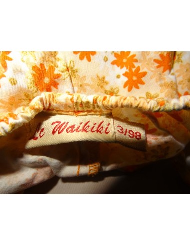 Rochita vara fetita galbena imprimeu floricele LC Waikiki
