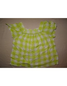 Bluzita verde carouri fetita Zara baby