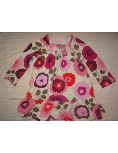 Bluzita maneca lunga imprimeu cercuri colorate Old Navy