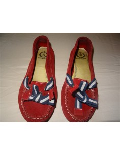 Mocasini rosii dama Bonneville 2