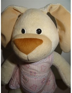 Catelusa plus cu sort roz 34cm 2