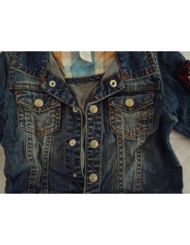 Jacheta blug albastra baietel Baby Club