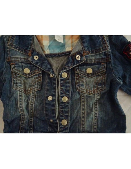 Jacheta blug albastra baietel Baby Club