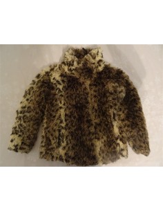 Haina blana artificiala animal print fetite Name It