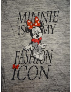Tricou gri cu imprimeu Minnie Mouse Disney 2