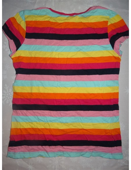 Tricou dungi colorate fetita LC Waikiki