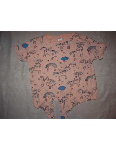 Tricou imprimeu unicorni si curcubee fetita Pepco