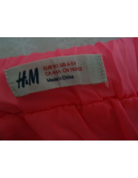 Fustita scurta roz tulle fetita H&M