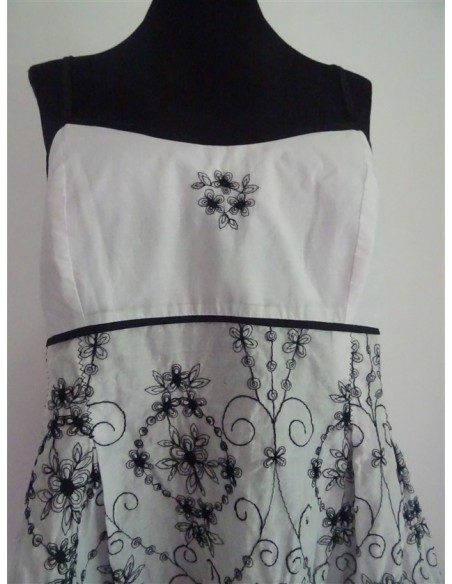 Top dama alb imprimeu floral