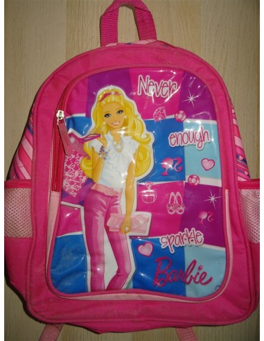 Ghiozdan pentru fete, model Barbie