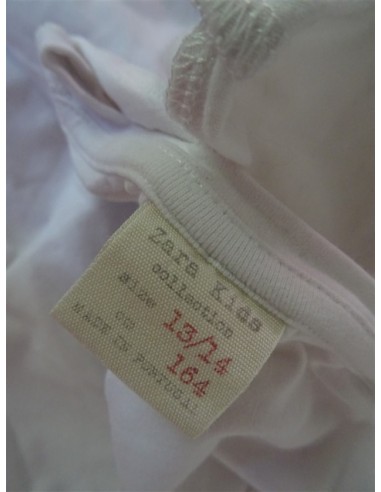 Bluza alba fetita imprimeu luna Zara