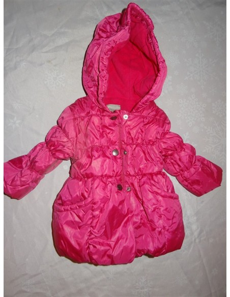 Geaca de iarna roz Grain de Ble