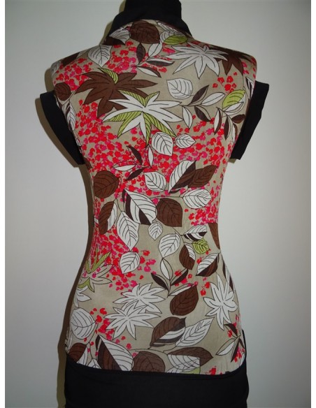 Bluza fara maneci decoltata TINAR