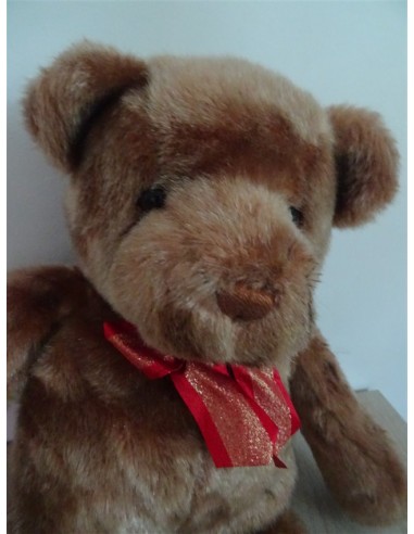 Jucarie plus Ursuletul Martinel cu fundita rosie