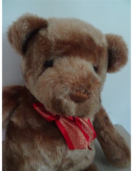 Jucarie plus Ursuletul Martinel cu fundita rosie