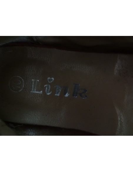 Pantofiori roz eleganti cu bareta Link