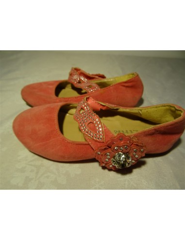 Pantofiori roz eleganti cu bareta Link