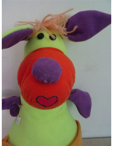 Jucarie plus Cangur colorat 37cm