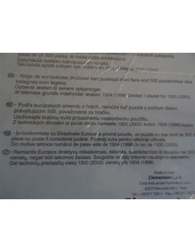 Puzzle 2000 piese Clementoni High Quality - The Circus