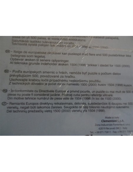 Puzzle 2000 piese Clementoni High Quality - The Circus