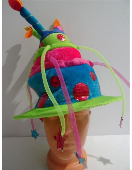 Palarie model tort cu lumanarele