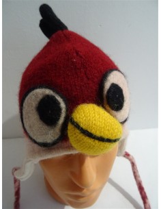 Caciula rosie din lana, ANGRY BIRDS