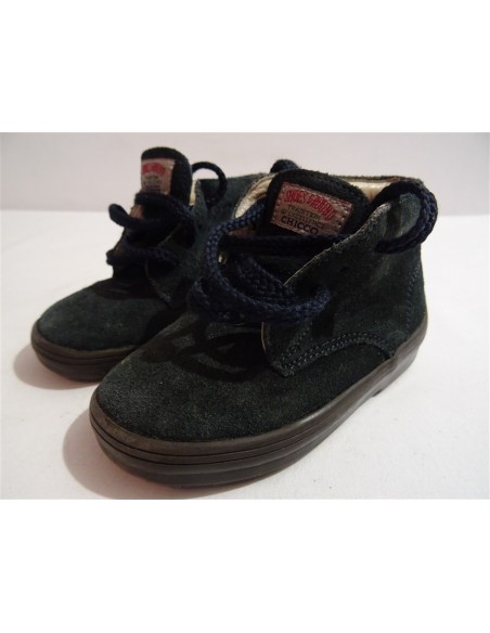 Ghete piele intoarsa Chicco, bleumarin