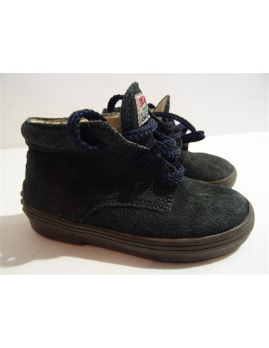 Ghete piele intoarsa Chicco, bleumarin