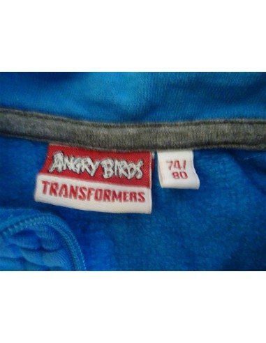 Hanorac baieti albastru Angry Birds