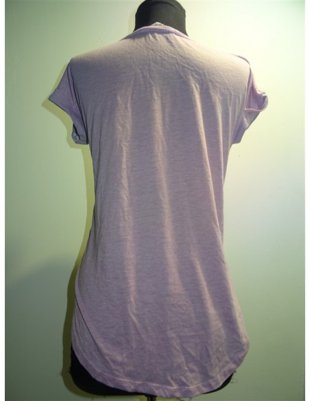 Tricou cu desen auriu pe piept Hm