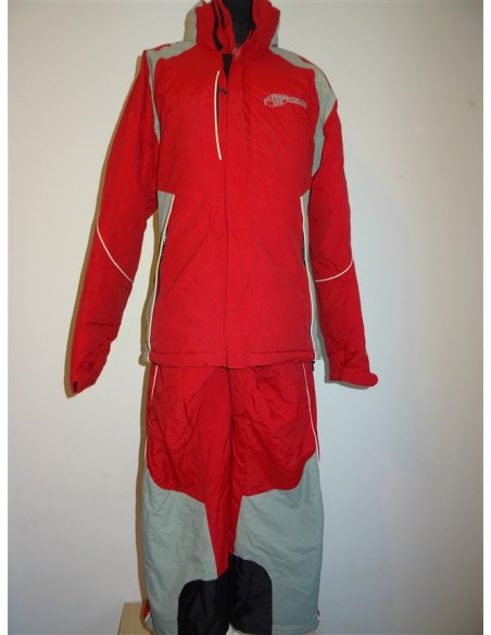 Costum de ski dama, geaca si salopeta termoizolante Techtonika