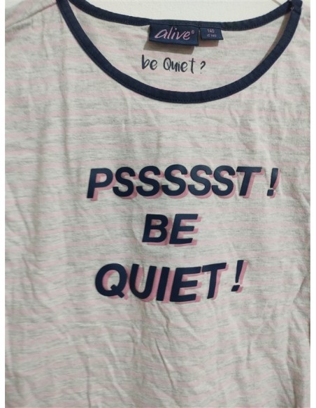 Tricou lejer cu guler negru Alive
