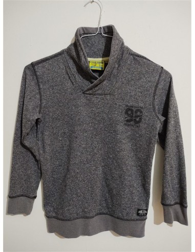 Bluza cu guler inalt si scris pe piept Coolzone