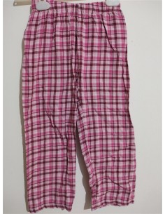 Pantaloni roz cu carouri CoolYoung