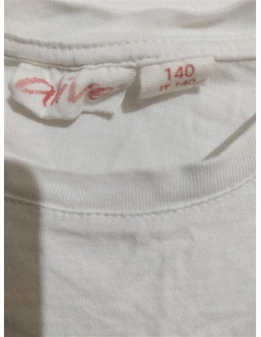 Tricou alb fara maneci cu imprimeu exotic Alive