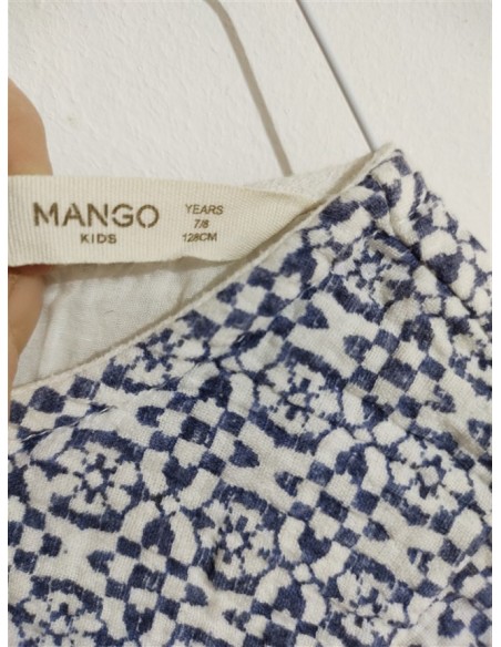 Bluza cu maneca scurta model deosebit Mango