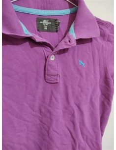 Tricou mov cu guler Hm 2