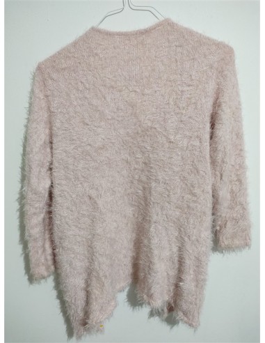 Pulover roz calduros cu buzunare HM