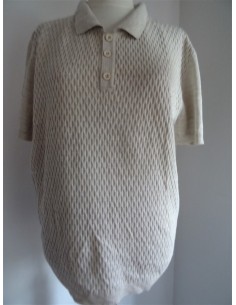 Tricou barbatesc cu maneca scurta model romburi